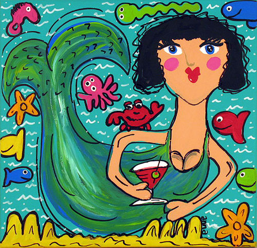 Click here to go to larger image of "Cosmo Mermaid"