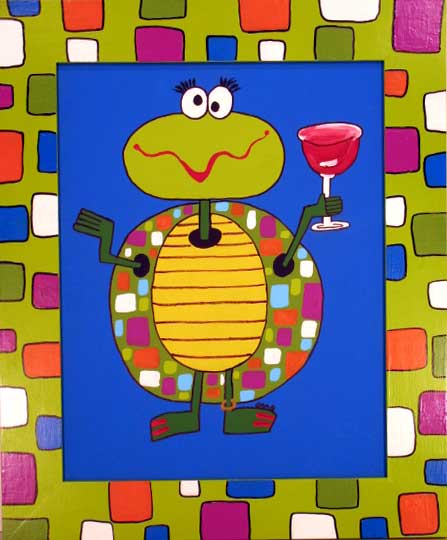 Click here to go to larger image of "Tipsy Turtle"