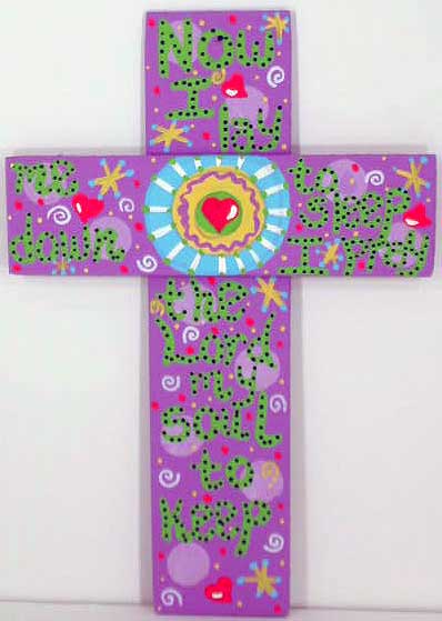 Click here to go to larger image of "Purple Cross"