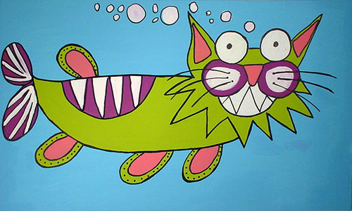 "Green Catfish" by Anna